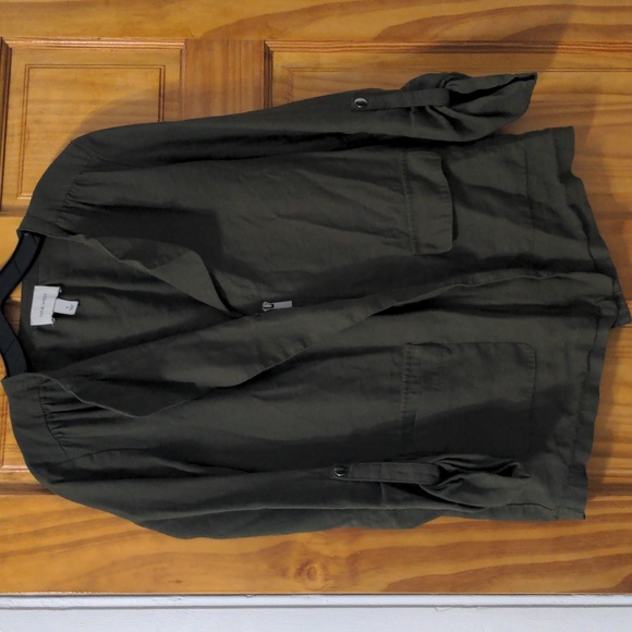 Nine West Jackets & Blazers - Nine West Olive Bomber Jacket